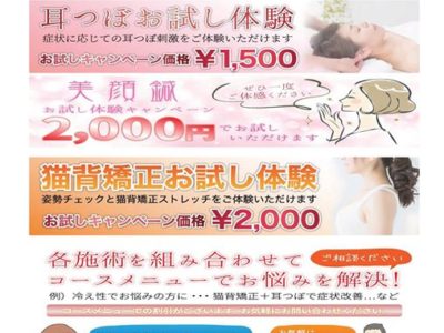 特別キャンペーン実施中です。